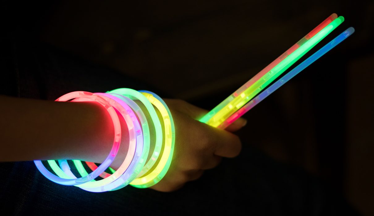 glow stick, glow party