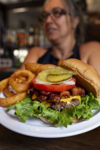 Holzhauser’s Bar & Grill is known for its burgers.